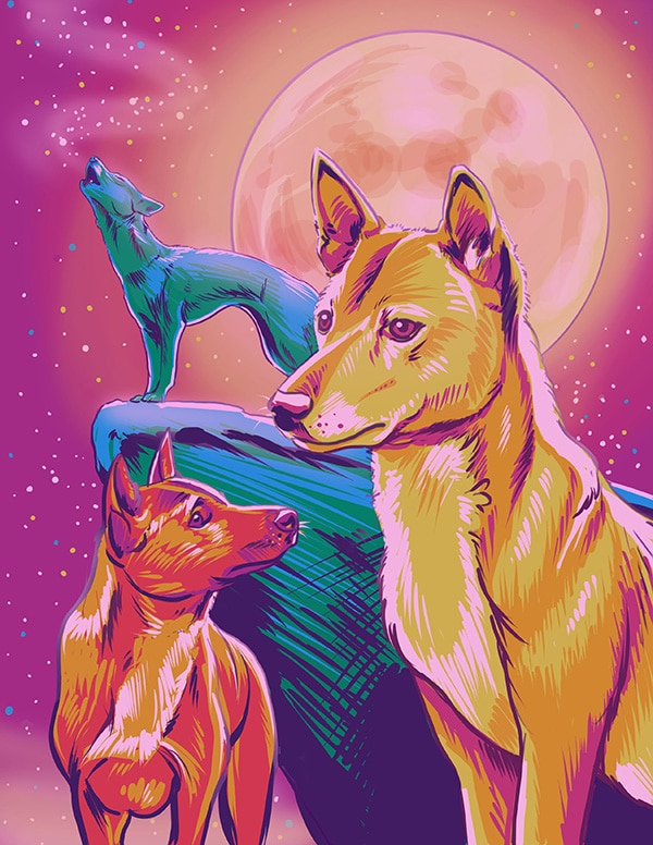 singing-dogs Surreal Singing Dogs